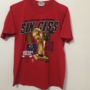 Chicago Bulls six-cess shirt